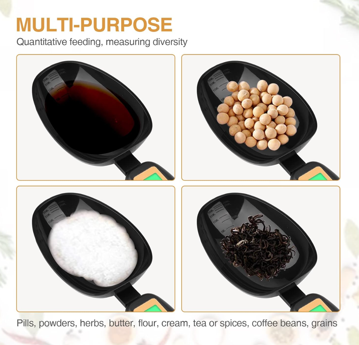 Digital Measurement Spoon with LCD Display