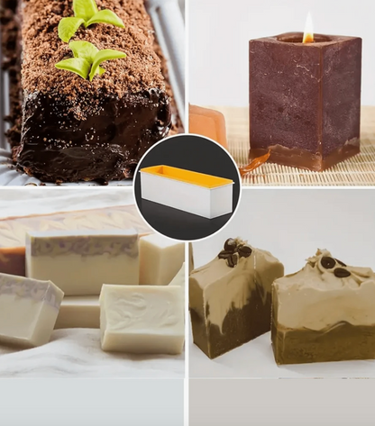 Rectangular Silicone Plastic Box Loaf Mould