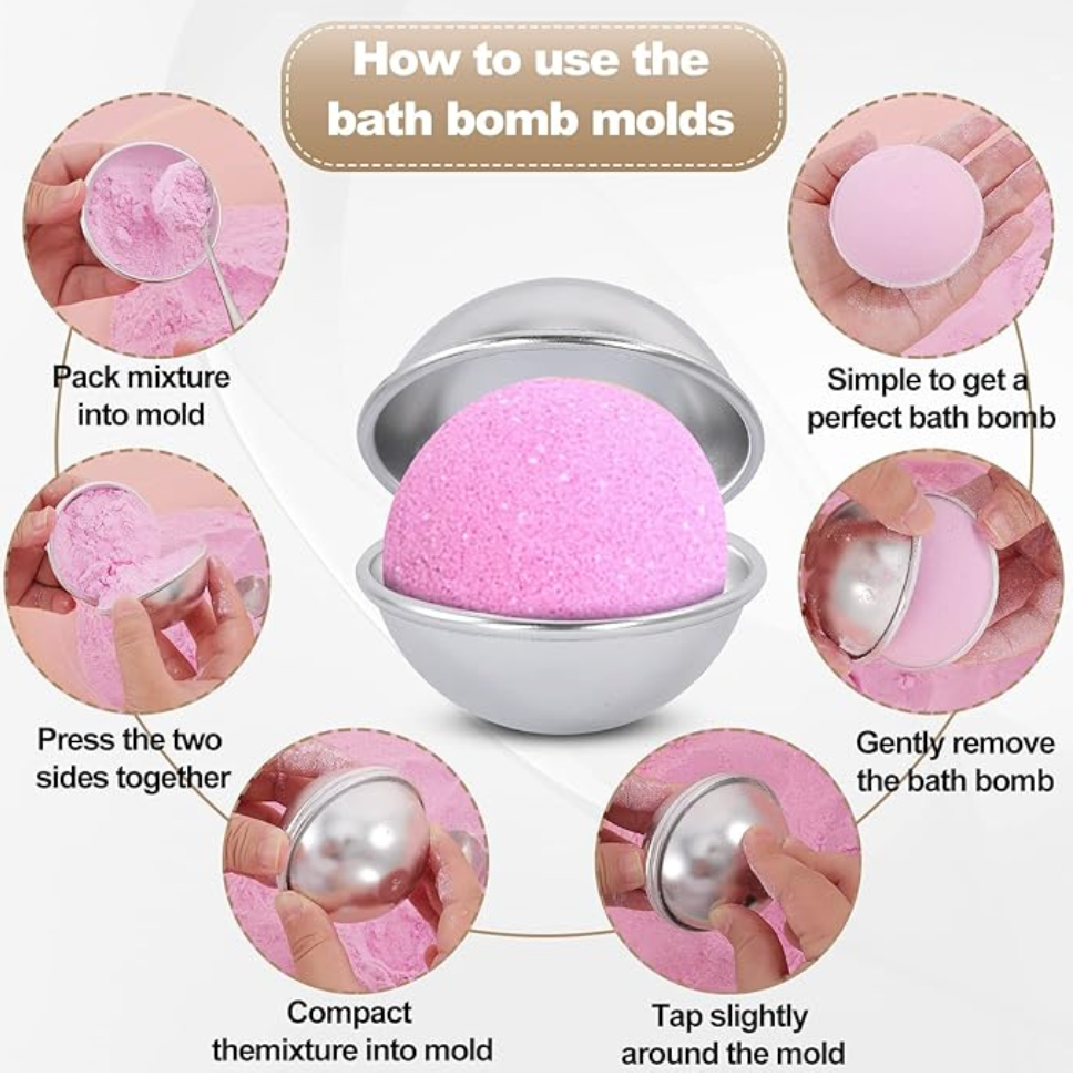 Bath Bombs Moulds