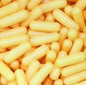 Yellow Gelatin Capsules Size 0
