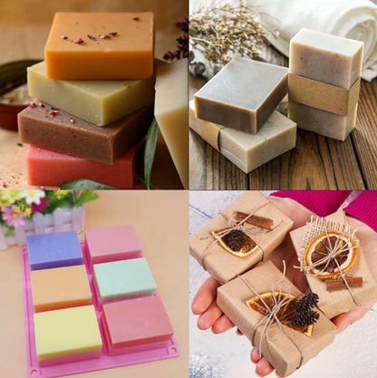 6 Cavity Rectangle Silicone Mould