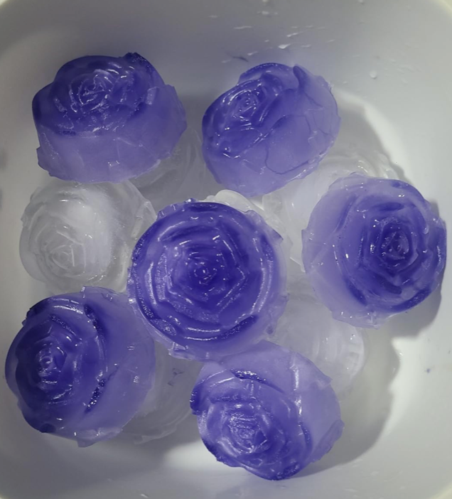 6 Cavity Rose Flower Silicone Mould