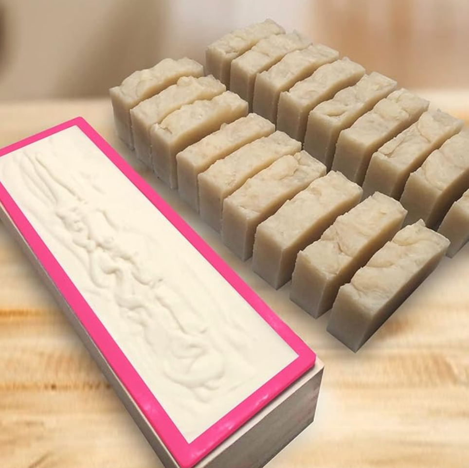 Rectangular Silicone Wooden Box Loaf Mould - With Lid