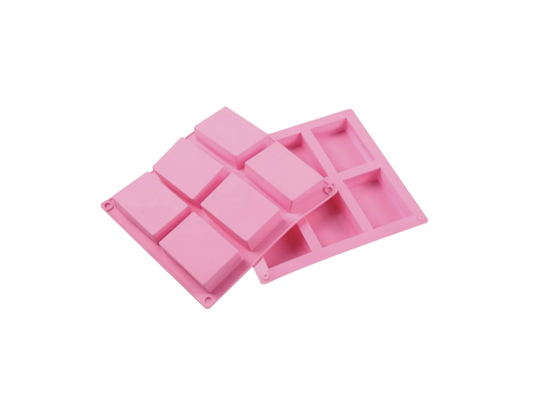 6 Cavity Rectangle Silicone Mould