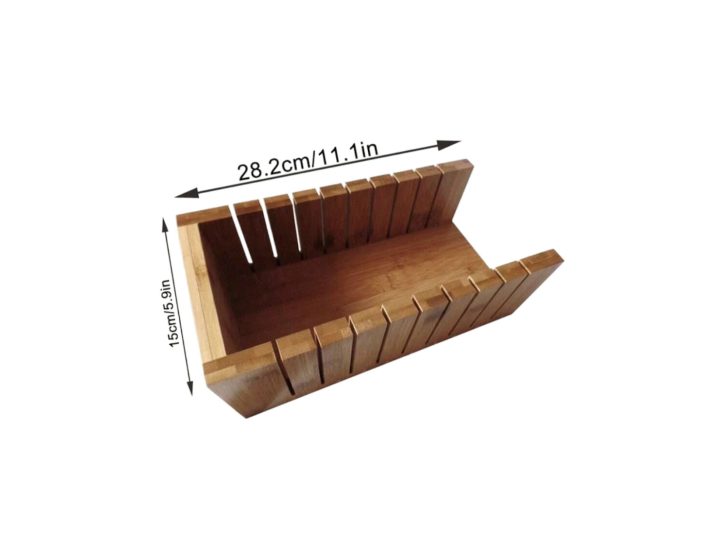 9 Slot Large Size Wooden Soap Loaf Cutter
