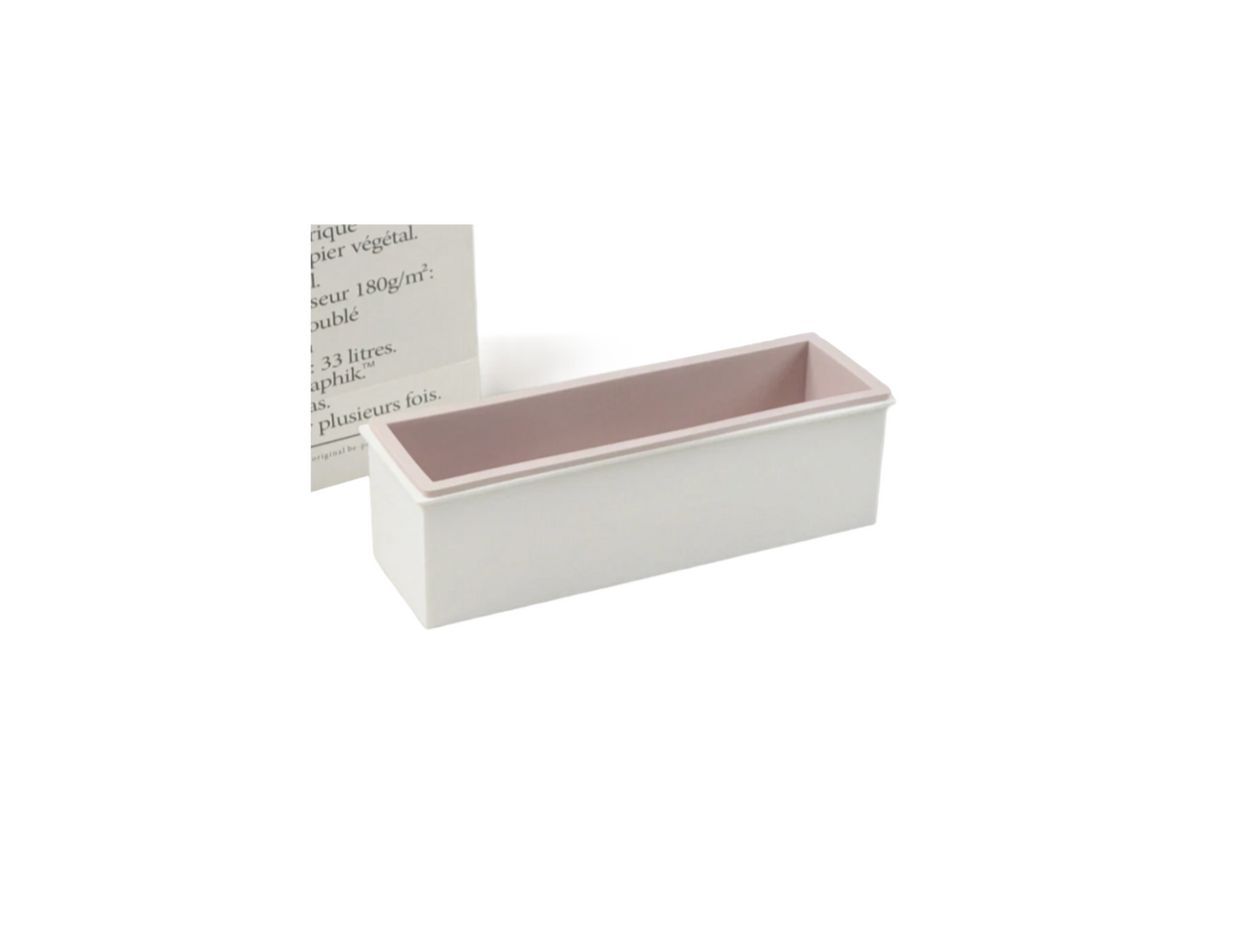 Rectangular Silicone Plastic Box Loaf Mould
