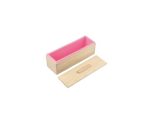 Rectangular Silicone Wooden Box Loaf Mould - With Lid