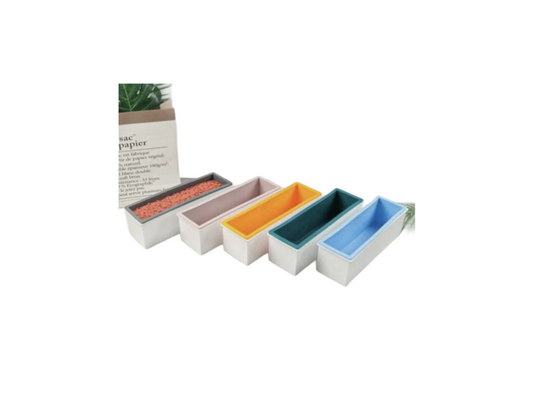 Rectangular Silicone Plastic Box Loaf Mould